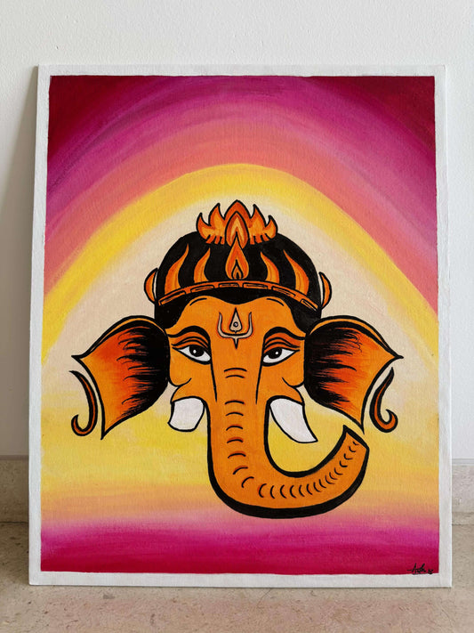 Divine Dawn: Ganesha’s Grace
